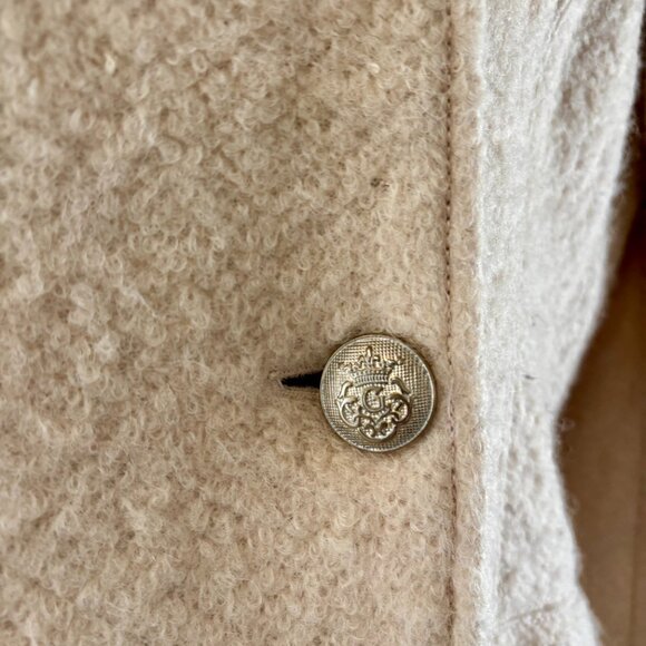 Elegant GUESS Wool-Blend Fit & Flare Coat - Size Small - Picture 2 of 10